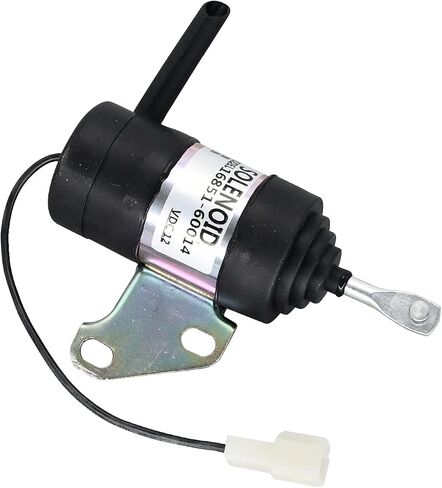 Fuel Shut Off Solenoid 12V 16851-60014 16851-60012 052600-4531 Compatible with Kubota Tractor B7410D BX1500D BX1800D BX1830D BX1850D BX1860 BX2230D BX2350D BX2360 BX24D BX25 RTV900G in Saudi Arabia