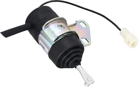 Fuel Shut Off Solenoid 12V 16851-60014 16851-60012 052600-4531 Compatible with Kubota Tractor B7410D BX1500D BX1800D BX1830D BX1850D BX1860 BX2230D BX2350D BX2360 BX24D BX25 RTV900G in Saudi Arabia