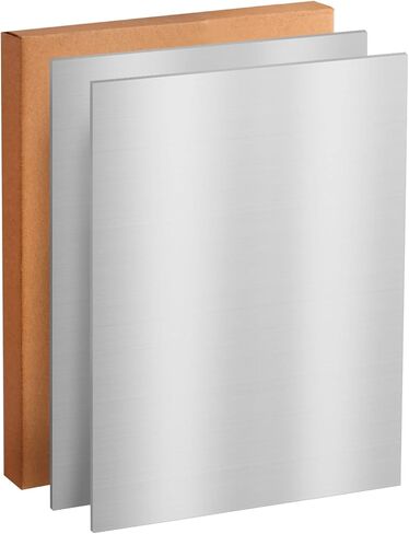 Aluminum Sheet Metal Plate 1/16 in 6061 T651 12x8 in Aluminum Panel (4Pcs) in Saudi Arabia
