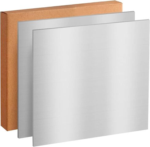 Aluminum Sheet Metal Plate 1/16 in 6061 T651 12x8 in Aluminum Panel (4Pcs) in Saudi Arabia
