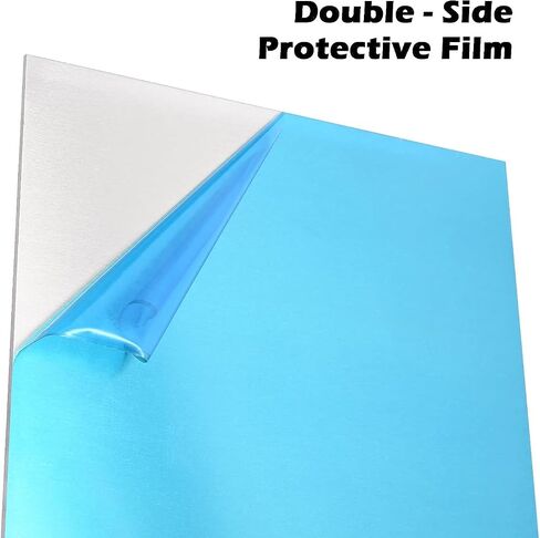 Aluminum Sheet Metal Plate 1/16 in 6061 T651 12x8 in Aluminum Panel (4Pcs) in Saudi Arabia