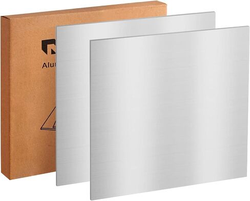 Aluminum Sheet Metal Plate 1/16 in 6061 T651 12x8 in Aluminum Panel (4Pcs) in Saudi Arabia