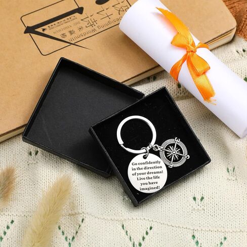 Karenhi Class of 2024 Graduation Keychains 2024 Grad Gifts Set Include Grad Box Grad Card with Inspirational Quote for Students Boys Girls Her Him Middle High School College Graduates Senior in Saudi Arabia