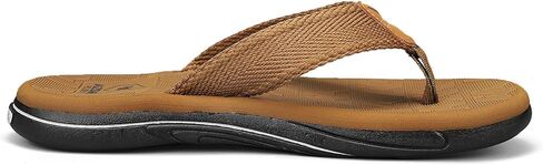 Flip Flops for Men,Mens Sandals with Arch Support Sport Summer Beach Soft Thick Slides Sandal in Saudi Arabia