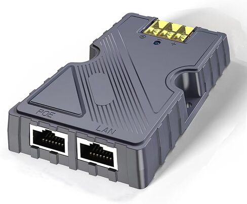 Starlink PoE Injector: 150W GigE Passive PoE Injector with Surge Protection, Designed for Starlink Pinout in Saudi Arabia