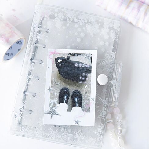 4 لفات من ملصقات شريط واشي اللطيفة لسكرابوكينغ، ملصقات شريط PET لليوميات، مجموعة شريط واشي واسعة ملصقات المجلات غير المرغوب فيها، شريط كاواي كارتوني مغسول DIY ديكور لملصقات لوازم سجل القصاصات in Kuwait