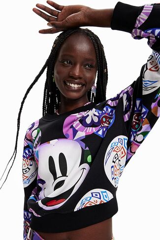 Desigual Women's Woman Knit Sweat Long Sleeve in Saudi Arabia