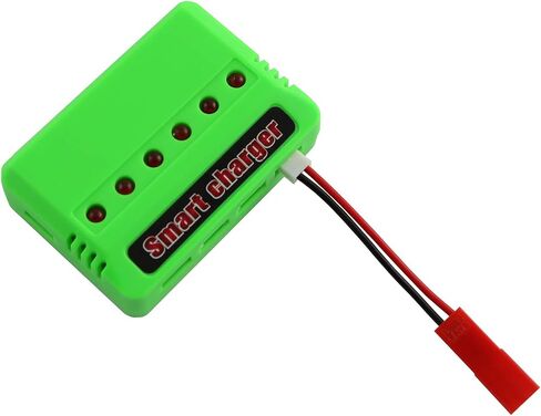 Maxmoral 1PC 6 in 1 Max 2.5A Current Input 3.7V Lipo Battery Fast Charger for RC Drone in Saudi Arabia