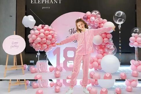 Girls Velour Tracksuit Sweatsuits Set 2 Piece Outfits Zip Up Hoodies and Pants Sportswear Jogging Suit in Saudi Arabia