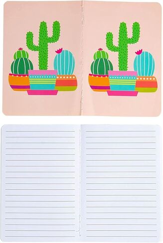 دفاتر ملاحظات Paper Junkie Mini Cactus Journal، هدايا الحفلات (3.5 × 5 بوصات، 12 حزمة) in Kuwait