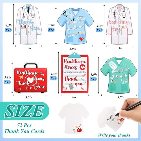 Henoyso 72 Pcs Nurse Keychain Bulk with 72 Pcs Cards CNA Week Gifts Bulk 2024 for Women Nurse Accessories Nurse Party Favors Key Chains with Thank You Cards for Nurse Appreciation Graduation Gifts in Saudi Arabia