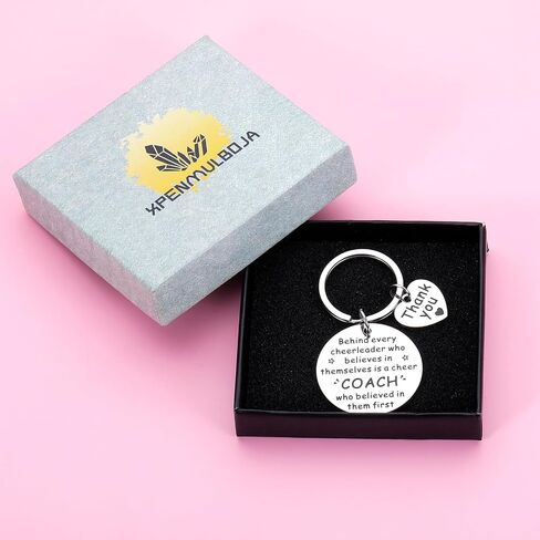 Cheerleader Appreciation Gifts for Christmas Birthday Graduation Cheer Coach Gifts for Cheer Leader Keychain, Senior Night End of Season Thank You Gifts for Cheer Coach Christmas in Saudi Arabia
