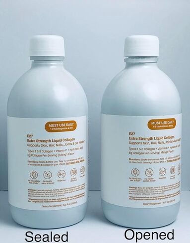 E27-Extra Strength Liquid Collagen Mango Flavor 15.2 fl oz in Saudi Arabia