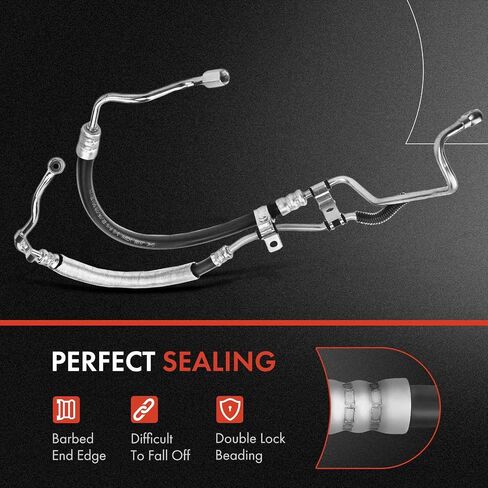A-Premium Power Steering Pressure and Return Line Hose Assembly Compatible with Subaru Impreza 2002-2003 H4 2.0L in Saudi Arabia