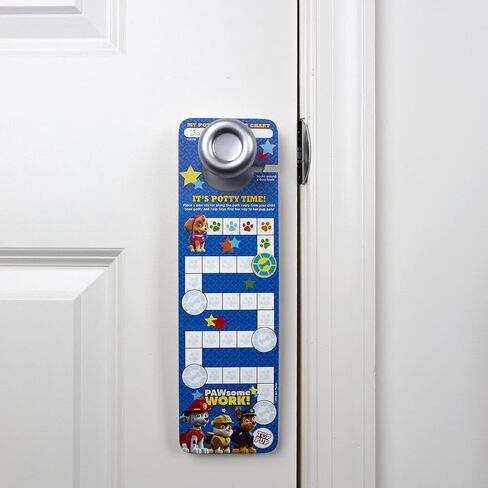 Nickelodeon Paw Patrol Potty Training Reward Kit, Door Hang Version in Saudi Arabia