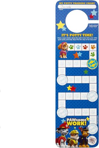 Nickelodeon Paw Patrol Potty Training Reward Kit, Door Hang Version in Saudi Arabia