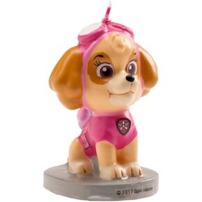 346181 Birthday Candle Skye Paw Patrol, Pink, 7 Cm (346181)