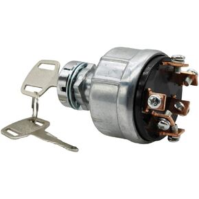 91204-17400 91205-14900 91106-07400 Ignition Key Switch Compatible with Mitsubishi Caterpillar Forklift