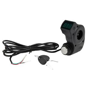 Wire Lock Key Ignition Switch One Button Electric Scooter 3 Pin Plug with 2 Keys for M4-E