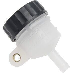 HKAOSDUUH Motorcycle Universal Master Cylinder Fluid Oil Reservoir Clutch Tank Fluid Oil Cup Reservoir fits Honda Yamaha Kawasaki SUZUKI