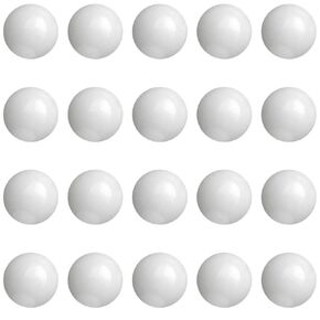 Ceramic Bearing Ball 20PCS 0.0984Inch/2.5mm G10 Precision Zirconia Oxide (ZrO2) Ceramic Bearing Balls