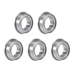 uxcell MF52ZZ Flange Ball Bearing 2x5x2.5mm Bearings 5pcs