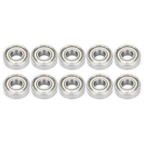 10Pcs Deep Groove Ball Bearing High Speed Single Column Double Sealed Radial Ball Bearing 698Z