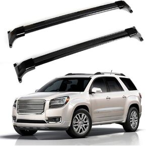 رف سقف Ineedup لسيارة GMC Acadia 2017-2019، رفوف البضائع على السطح، زورق الأمتعة، حامل الكاياك، استبدال السكك الحديدية الجانبية