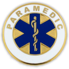 PinMart's Paramedic Star of Life and Rod of Asclepius Lapel Pin