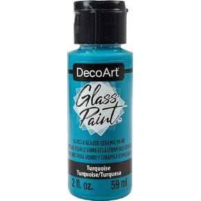 Deco Art GLASS PAINT 2OZ WHITE, us:one size