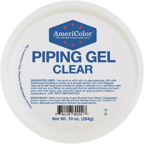 Americolor Premium Piping Gel, Clear, 10 ounce