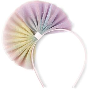 The Children's Place Girls' Fashion Hair Accessories, Rainbow Bow Headband, NO_Size