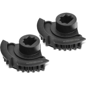 A-Premium Set of 2 HVAC Heater Blend Door Actuator, Compatible with Jeep Commander 2007-2010, Grand Cherokee 2005-2010, Temperature Actuator, Replace# 68072190AA