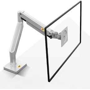 NB North Bayou Monitor Arm Ultra Wide Full Motion Swivel Monitor Mount for 22''-40'' Monitors with Load Capacity from 4.4 to 30lbs Height Adjustable Monitor Stand G40-S (Sliver) in Kuwait