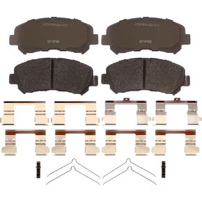 ACDelco Silver 14D1338CHF1 Ceramic Front Disc Brake Pad Set