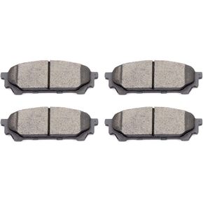 SCITOO Ceramic Pads, Front Brake Pads Brakes Kits fit for Saab 9-2X,03-06 for Subaru Baja,03-10 for Subaru Forester,02-11 for Subaru Impreza,02-12 for Subaru Legacy,01-12 for Subaru Outback