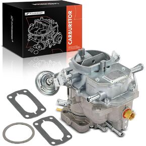 A-Premium 2 Barrel Carburetor Compatible with Dodge Chrysler 318 1967-1980 5.2L, Plymouth 1966-1973 with -273-318 Engine, Replace# A610, EA-8871-12422, Mechanical Choke