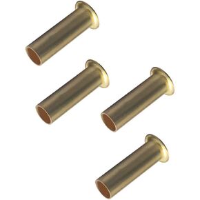 DEWHEL 4Pcs Door Hinge Bushing Inserts Brass For Jeep Wrangler TJ 1999-2006