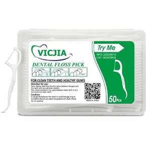 Tooth Floss Picks Unflavored Dental Floss for Teeth Tooth Picks Flossers,200 Count Floss Sticks for car,Home Tooth Pick Small