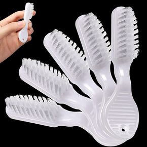 500 Pieces Mini Toothbrush Bulk Disposable Toothbrushes Thumbprint Individually Packaged Security Toothbrush with Short Handle Soft Bristles Prison Tooth Brush for Camping Travel