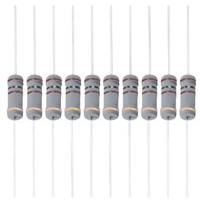 YOKIVE 50 PCS Carbon Film Resistors, 2W 100 Ohm 5% Tolerances Resistor, Good for DIY Electronic Projects (4 Color Band, 2.48x0.19-Inch)