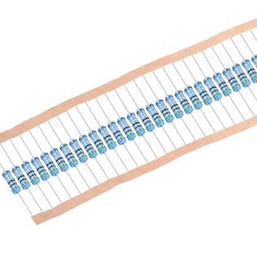 uxcell 30Pcs 51 Ohm Resistor, 2W 1% Tolerance Metal Film Resistors, Lead, 5 Bands for DIY Electronic Projects and Experiments