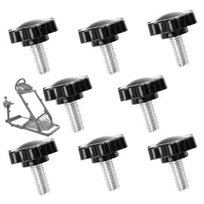 8 Pcs Pedal Fixed Screws Compatible with Logitech G923 G27 G920 G29 G25, Steering Wheel Pedal Bracket/Mounting Screw Bolt