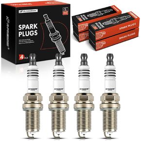 A-Premium Iridium Platinum Spark Plugs Compatible with Chevrolet Aveo 2009-2011, Aveo5 2009-2011 & Pontiac G3 2009, 1.6L, Pack of 4