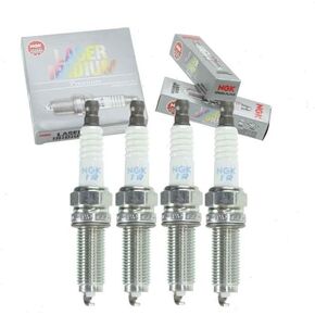 Sixity Auto 4 pc NGK Laser Iridium Spark Plugs compatible with Honda Accord 2.4L L4 2008-2012