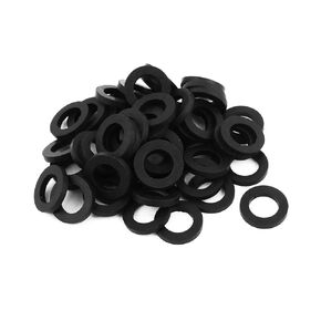 uxcell 13 x 21 x 3mm O-Ring Hose Gasket Flat Rubber Washer Lot for Faucet Grommet 50pcs