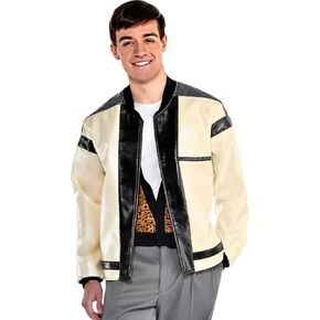Amscan Ferris Bueller Costume Kit - Standard Size - Black & Champagne Polyester - Perfect for Themed Parties & Nostalgic Fun, 1 Pc.