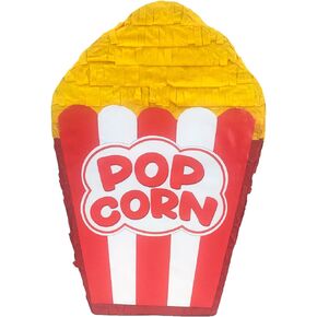 Popcorn Pinata Carnival Movie Theme Party Supplies Birthday Party Decorations 17 x 11.5 x 4 Inch in Kuwait