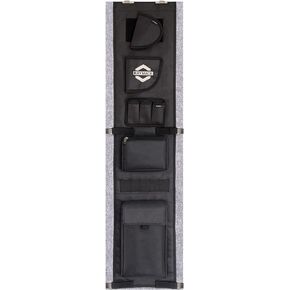 RAYMACE Gun Safe Door Panel Organizer 10W*46H inch，Adjustable Width to 13 Inch, Pistols and Documents Storage Solution