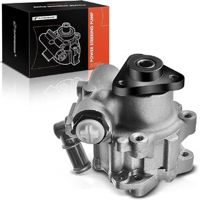 A-Premium Power Steering Pump Compatible with BMW E53 Series X5 2001 2002 2003 2004 2005 2006 2007, 3.0L Naturally Aspirated, Replace # 32416757914, 32411095845